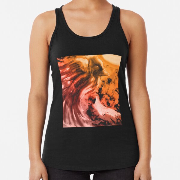 Fire Bird Racerback Tank Top
