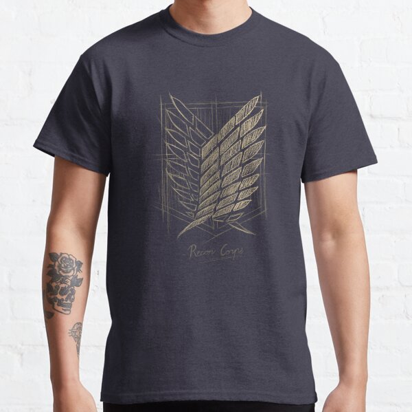 Corps de reconnaissance d'or T-shirt classique