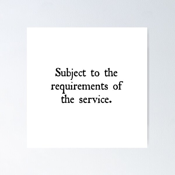 Item preview, Subject to the requirements of the service. designed and sold by FordeMA.