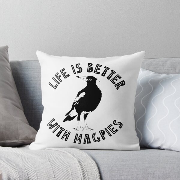 Item preview, Life is better with magpies designed and sold by Krystalkayart.