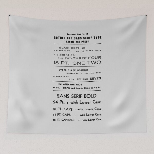 Item preview, 1920s PRINT/ FONT/ TYPEFACE designed and sold by ThrowbackAds.
