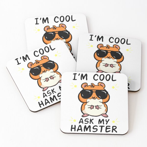 Item preview, I'm Cool Ask My Hamster designed and sold by FerrenSmall.