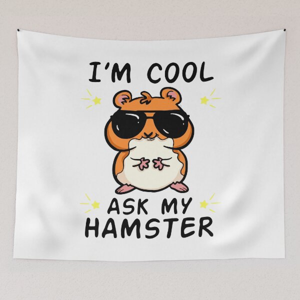 Item preview, I'm Cool Ask My Hamster designed and sold by FerrenSmall.