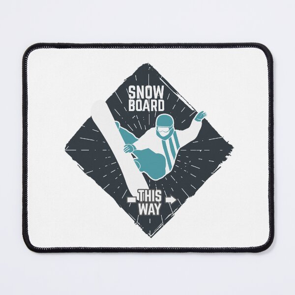 Artikelvorschau, Snowboard this Way, Print Design entworfen und verkauft von DegoPine Art Studio.