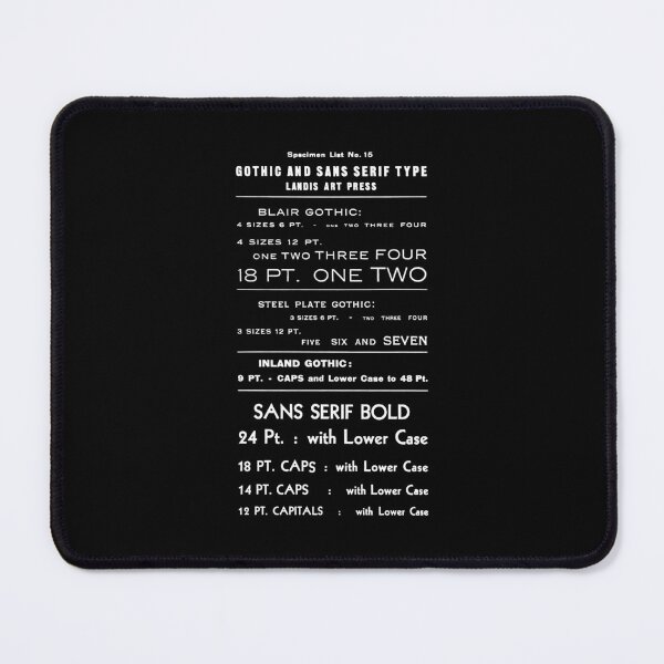 Item preview, 1920s PRINT/ FONT/ TYPEFACE designed and sold by ThrowbackAds.
