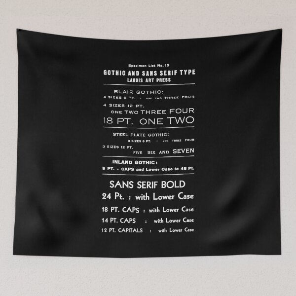 Item preview, 1920s PRINT/ FONT/ TYPEFACE designed and sold by ThrowbackAds.