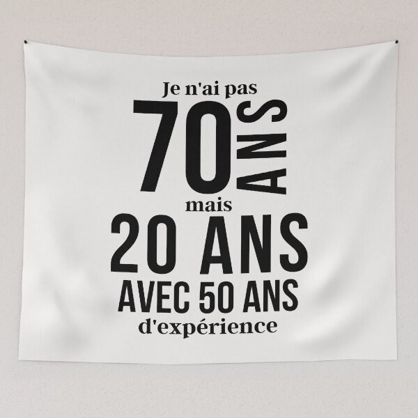 Item preview, I'm not 70 years old birthday humor, birthday humor gift designed and sold by lapolonaise.