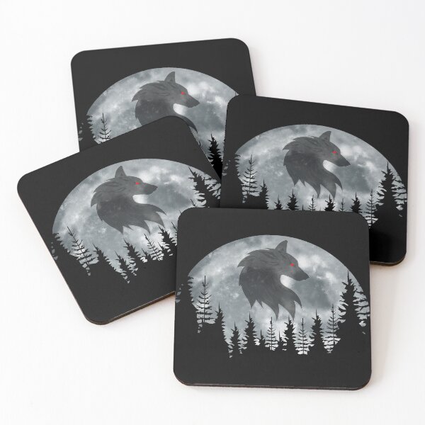 Item preview, Full Moon Wolf designed and sold by FMQ Store.