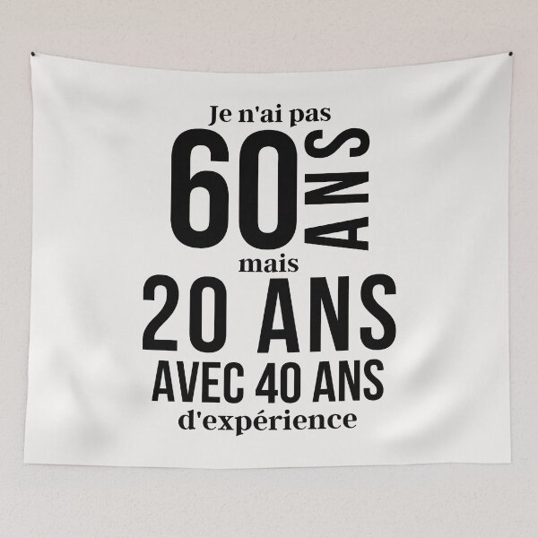 Item preview, I'm not 60 years old birthday humor, birthday humor gift designed and sold by lapolonaise.