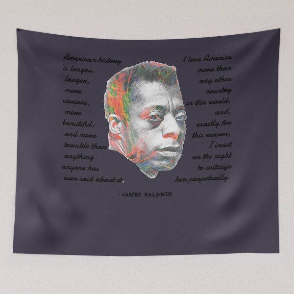 Item preview, Wonderful Memory Bhm James Baldwin Graphic For Fan designed and sold by Sanchezjasone.