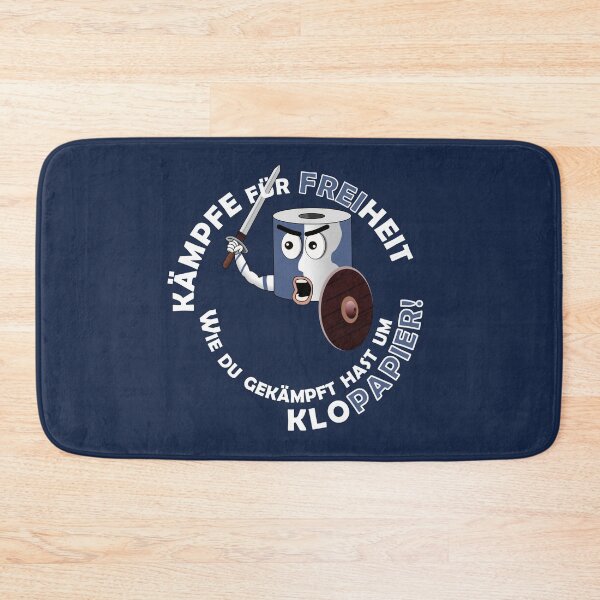 Item preview, Fight for freedom like you fought for toilet paper (German) designed and sold by GiborDesign.