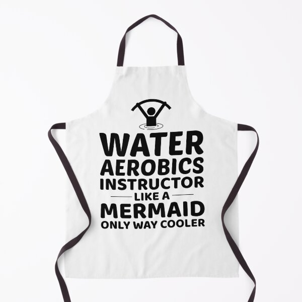 Item preview, Water Aerobics Instructor Mermaid Aquatic fitness designed and sold by CuteDesigns1.