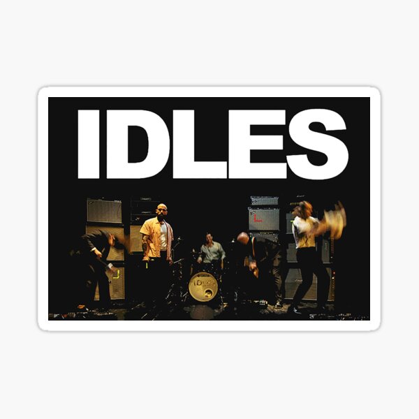 "idles band" Sticker for Sale by ssetford3e Redbubble