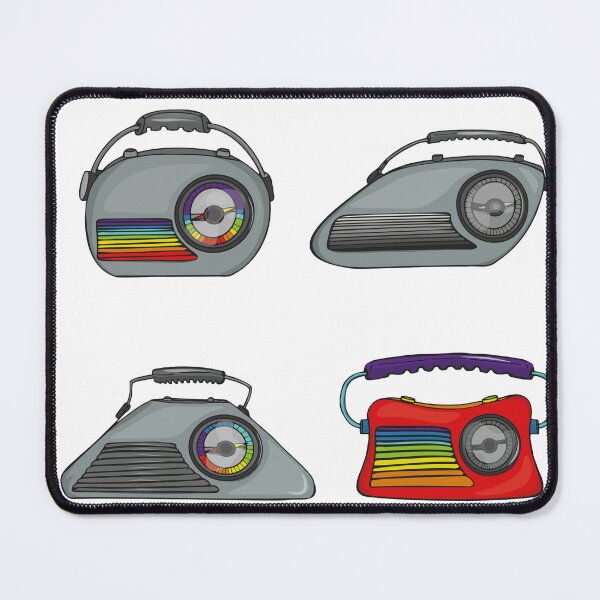 Item preview,  Retro radio music. Nostalgia for the 1980s designed and sold by Anastasiia Yurevych.
