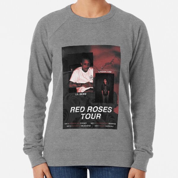 Lil skies red roses hoodie new arrivals