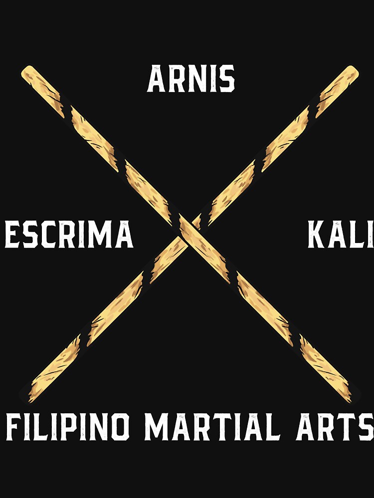 Large group of students practice filipino eskrima arnis stick