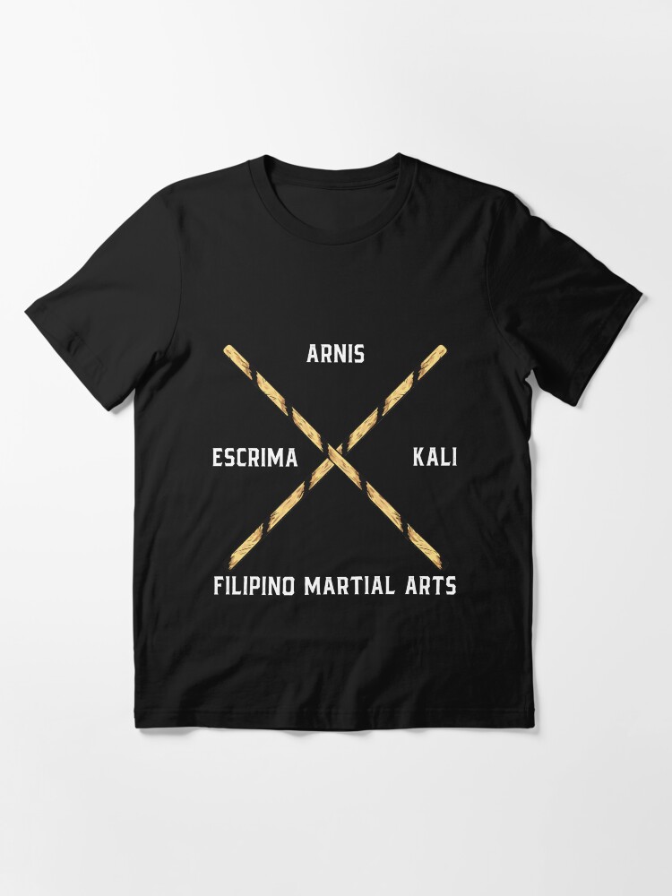 Large group of students practice filipino eskrima arnis stick