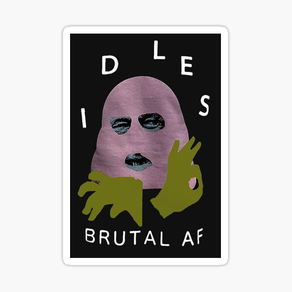 "idles band" Sticker for Sale by ssetford3e Redbubble