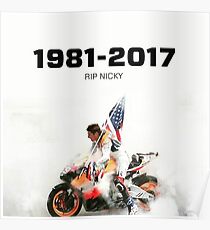 RIP nikcy hayden Poster