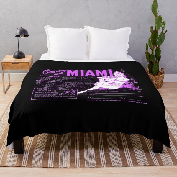 Item preview, MIAMI - TOURISM ADVERT (1950s) designed and sold by ThrowbackAds.