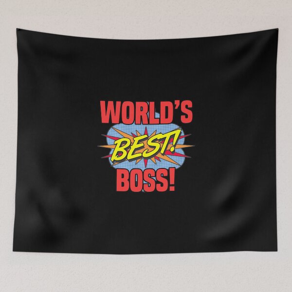 Item preview, World's Best Boss Zipped Hoodie designed and sold by saurelmosert.