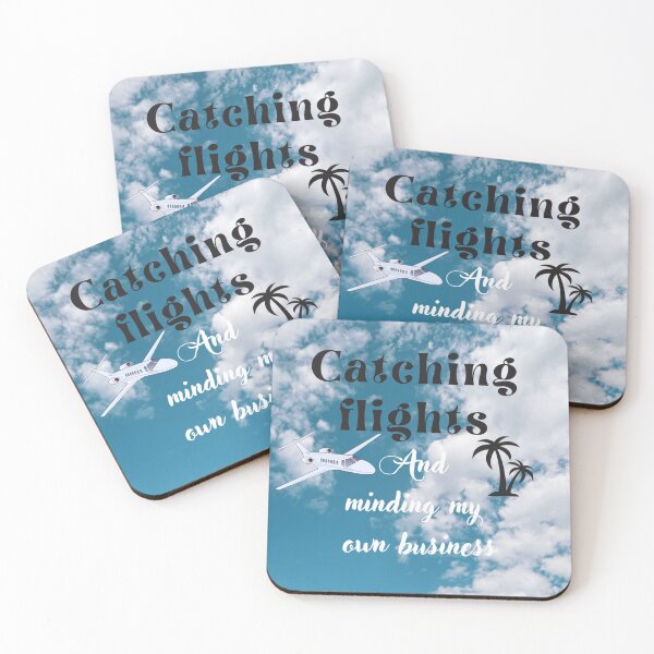Item preview, Catching Flights And Minding My Own Business designed and sold by The Glasses Girl.