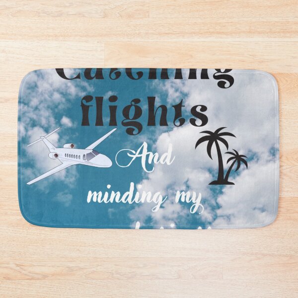 Item preview, Catching Flights And Minding My Own Business designed and sold by The Glasses Girl.