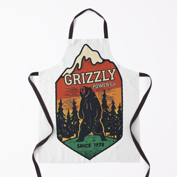 Artikelvorschau, Grizzly Power, Print Design entworfen und verkauft von DegoPine Art Studio.