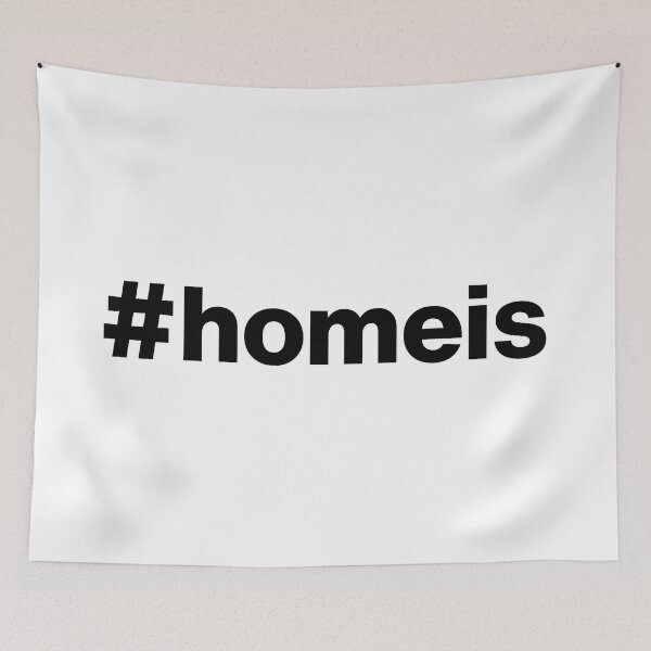Item preview, Hashtag homeis, home is designed and sold by ArtIsParty.