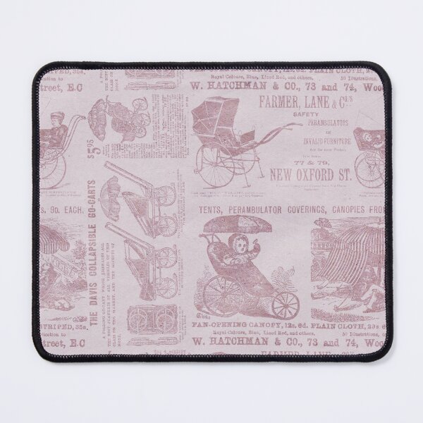 Item preview, Victorian Inspired Newsprint designed and sold by TotallyRetroArt.