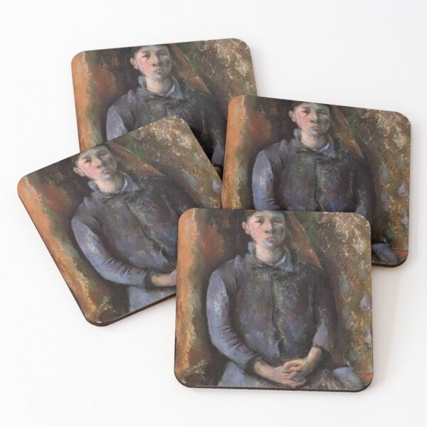 Item preview, Portrait of madame cezanne . Paul cezanne artork oil drawing  designed and sold by Golido.