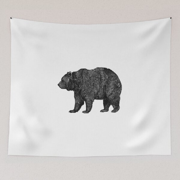 Item preview, The Silvertip Bear designed and sold by NINUNO.