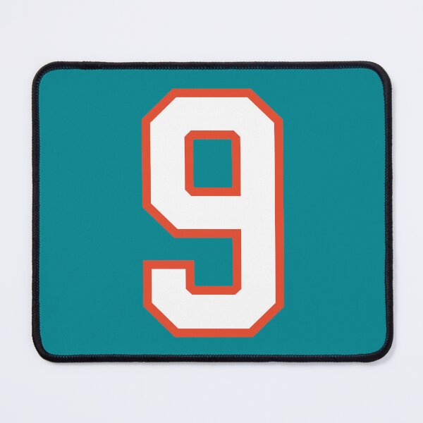 Item preview, Sports Number 9, white orange color lucky sport nine designed and sold by ArtIsParty.