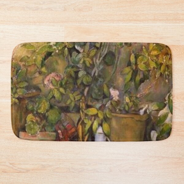 Item preview, Potted plants of paul cezanne . Artwork drawing .oil paint  designed and sold by Golido.