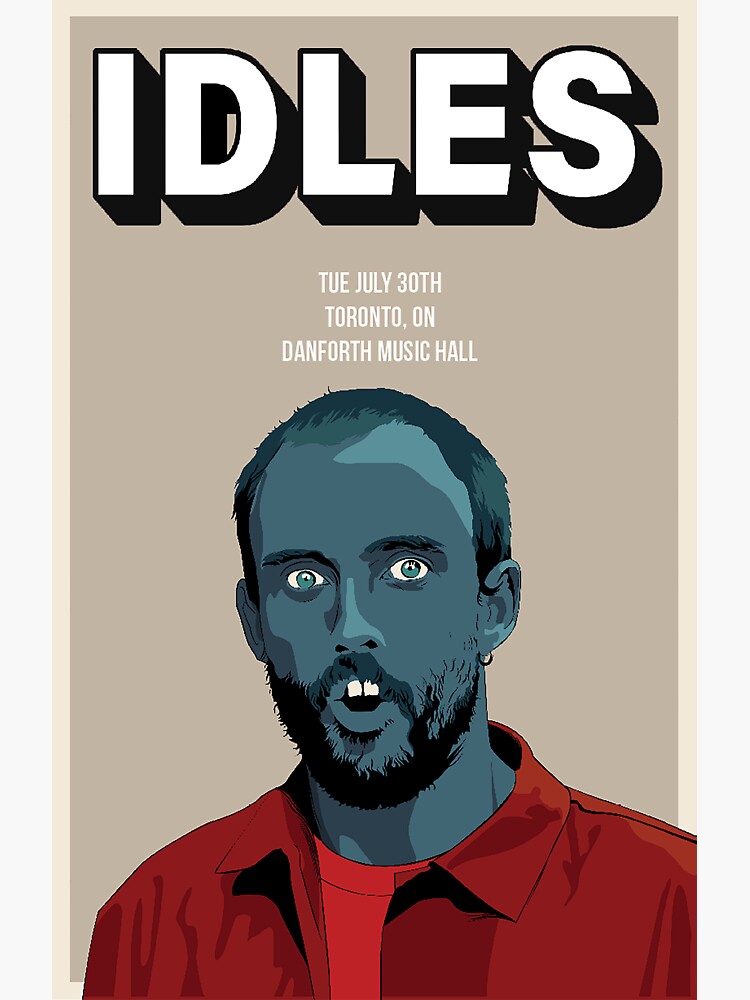 "idles band" Sticker for Sale by ssetford3e Redbubble