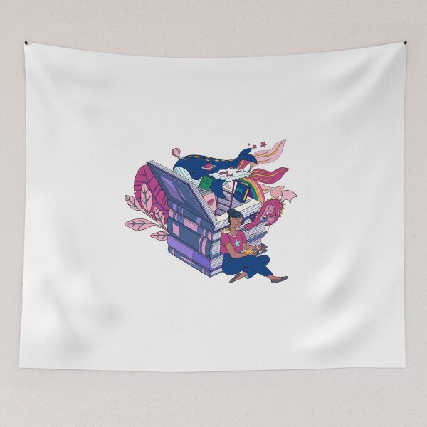 Item preview, Books and Imagination designed and sold by AmandaGJ9t3.