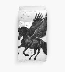 Schwarzes Einhorn Bettbezug
