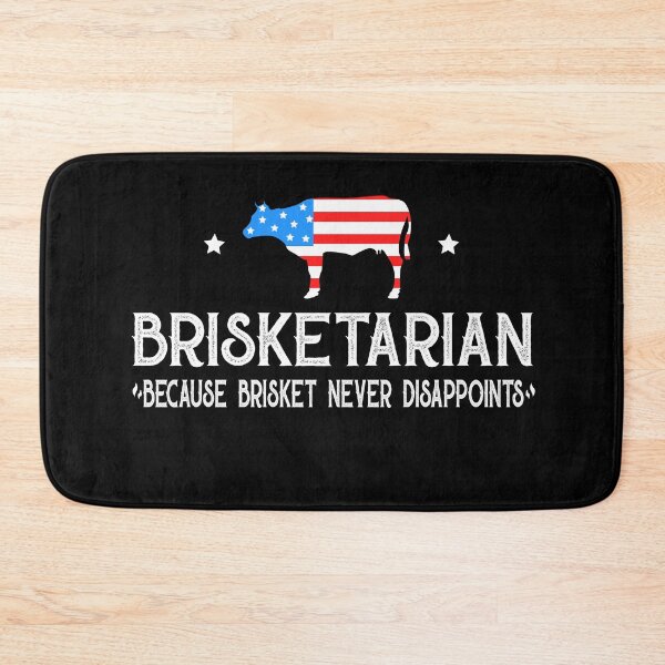 Item preview, Brisketarian Because Brisket Never Disappoints - Brisketarian Men's and Women's Barbecuing In USA Vintage Design designed and sold by Atlas Bog.