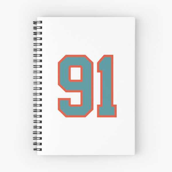 Item preview, 91 number, aqua orange lucky sports ninety one designed and sold by ArtIsParty.