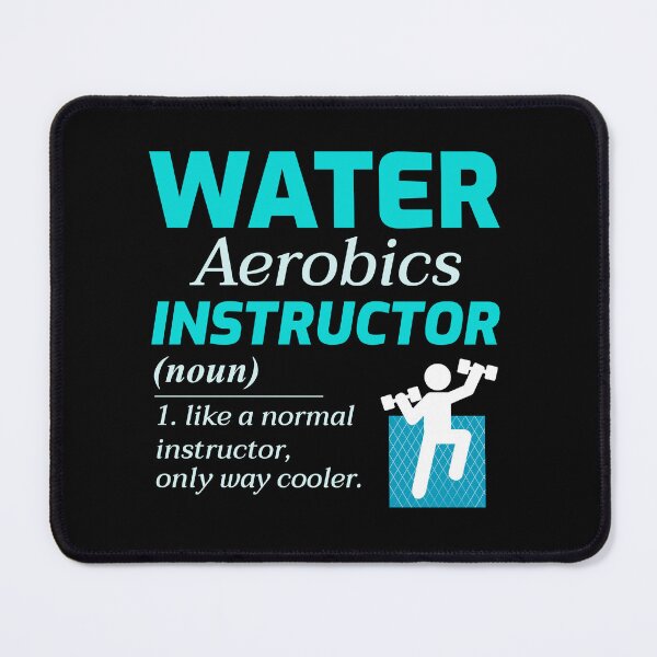 Item preview, Water Aerobics Instructor Aquatic fitness Trainer designed and sold by CuteDesigns1.
