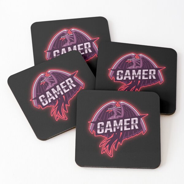 Item preview, Gamer with Intimidating Phoenix Bird designed and sold by PRIVARSHU.
