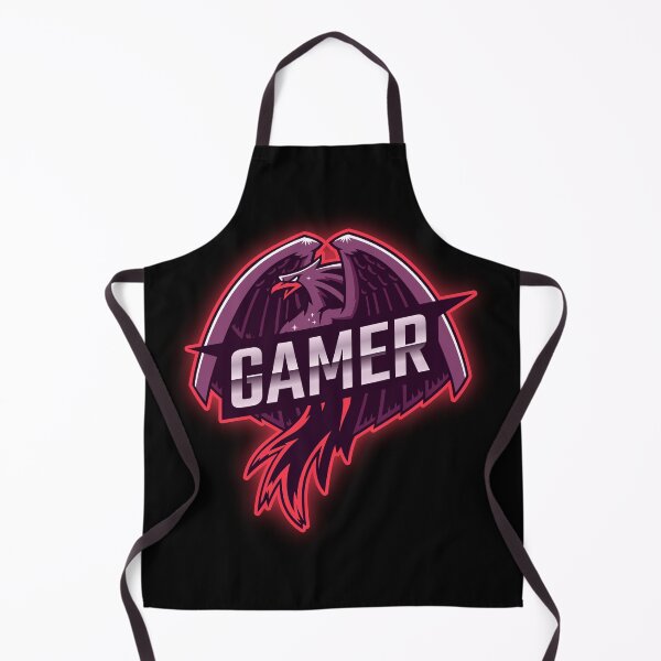 Item preview, Gamer with Intimidating Phoenix Bird designed and sold by PRIVARSHU.