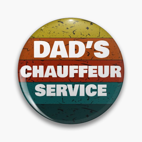Item preview, dad's chauffeur service Vintage Retro Gifts designed and sold by rachidhaz.