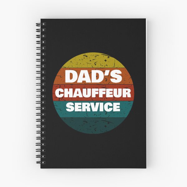 Item preview, dad's chauffeur service Vintage Retro Gifts designed and sold by rachidhaz.