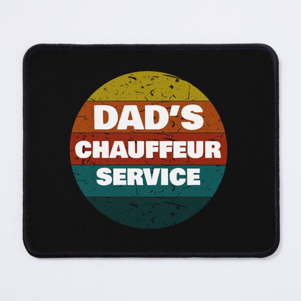 Item preview, dad's chauffeur service Vintage Retro Gifts designed and sold by rachidhaz.
