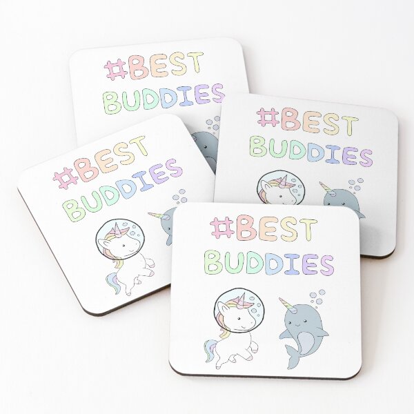 Item preview, Unicorn and narwhal are best buddies designed and sold by RozeArtz.