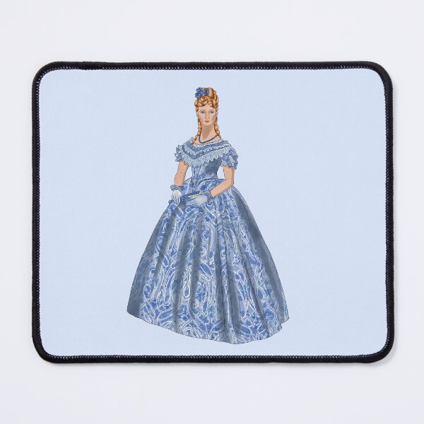 Item preview, Victorian Lady in Blue designed and sold by Leenasart.