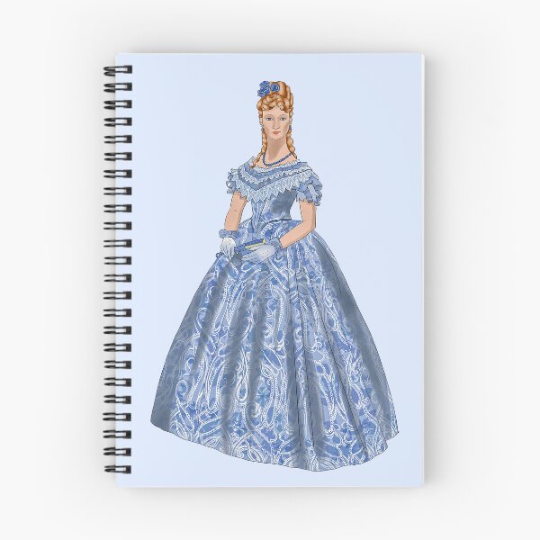 Item preview, Victorian Lady in Blue designed and sold by Leenasart.