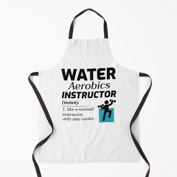 Item preview, Water Aerobics Instructor Aquatic fitness Trainer designed and sold by CuteDesigns1.