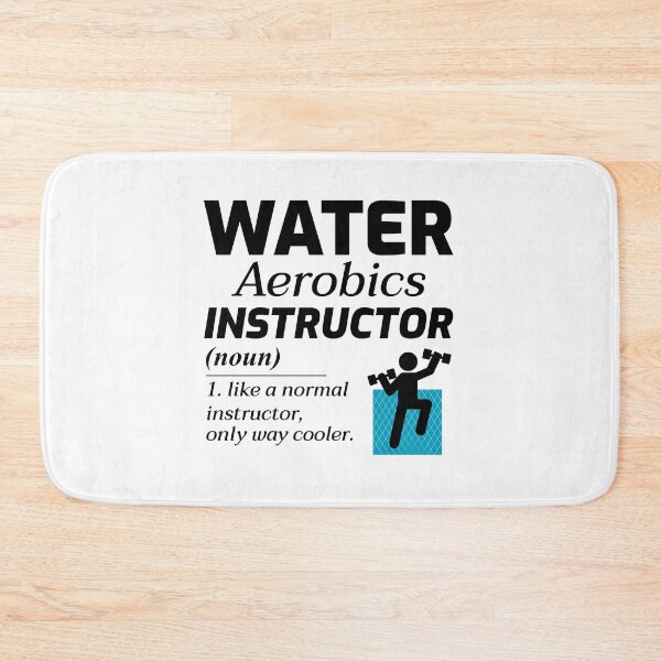 Item preview, Water Aerobics Instructor Aquatic fitness Trainer designed and sold by CuteDesigns1.